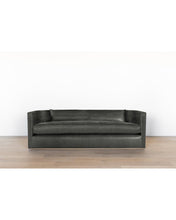Load image into Gallery viewer, Reese Curved Leather Sofa