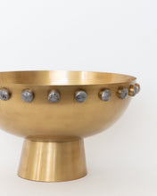 Load image into Gallery viewer, Stone & Brass Bowl