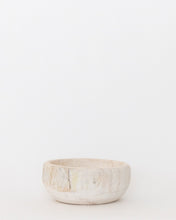 Load image into Gallery viewer, Whitewashed Wooden Bowl