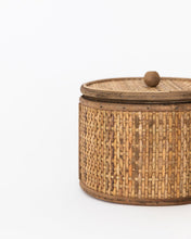 Load image into Gallery viewer, Woven Cane Tuscan Box