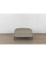 Load image into Gallery viewer, Morrison Wood Base Ottoman
