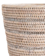 Load image into Gallery viewer, Rattan Wastebasket

