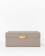 Load image into Gallery viewer, Shagreen &amp; Brass Box
