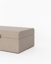 Load image into Gallery viewer, Shagreen &amp; Brass Box
