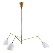 Load image into Gallery viewer, Sommerard Triple Arm Chandelier
