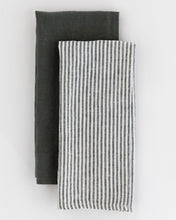 Load image into Gallery viewer, Thin Stripe Linen Hand Towel
