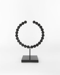 Wooden Semi-Circle Object