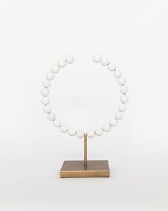 Wooden Semi-Circle Object